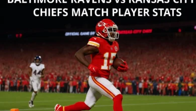 baltimore ravens vs kansas city chiefs match player stats
