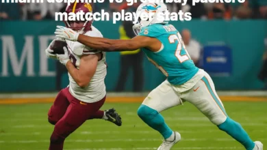 miami dolphins vs green bay packers match player stats