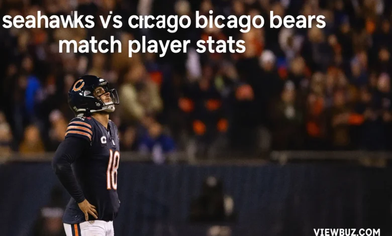 seahawks vs chicago bears match player stats