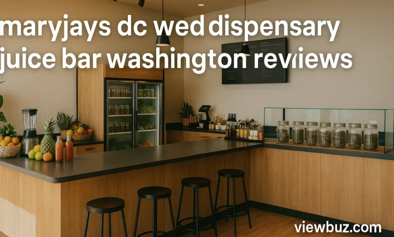 maryjays dc weed dispensary juice bar washington reviews